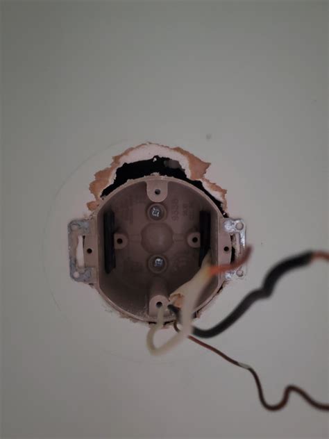 new outdoor light doesn't fit junction box|exterior light fixture problems.